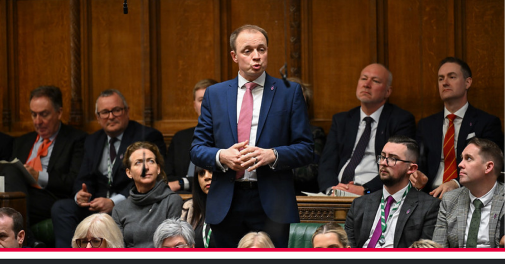 Darren in the House of Commons