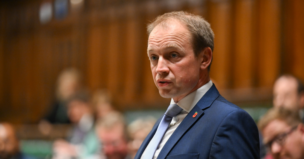 Darren in Parliament