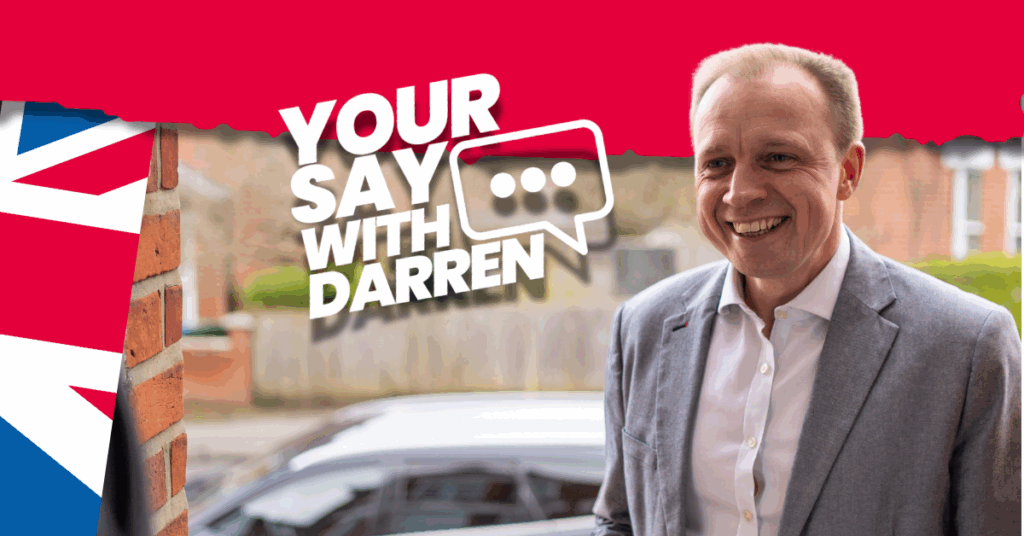 Darren Paffey MP summer of listening