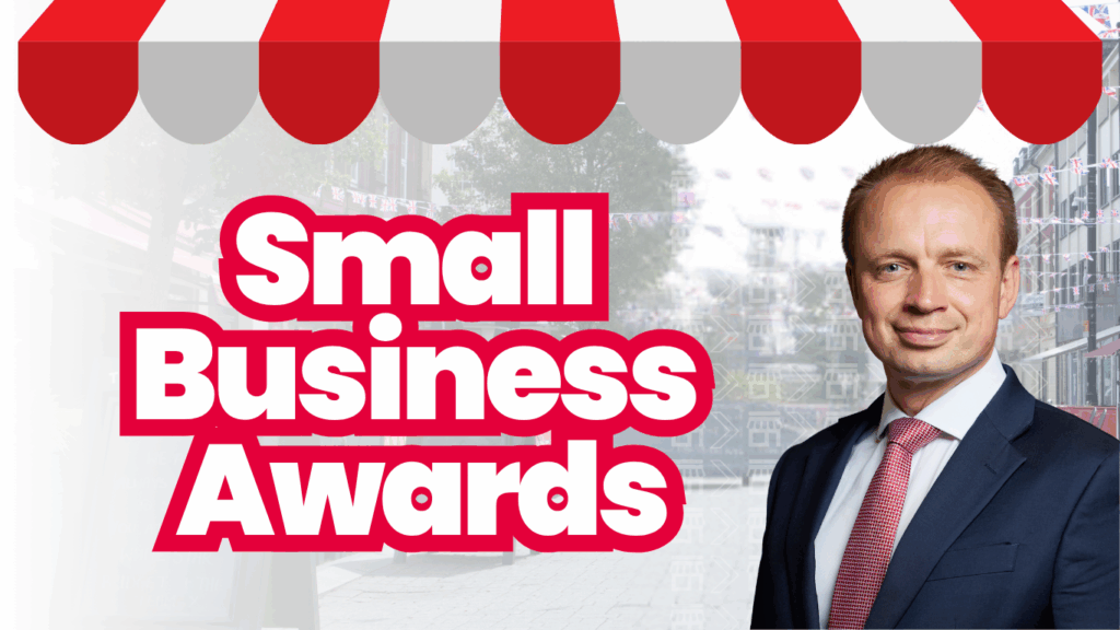 Darren Paffey small business awards
