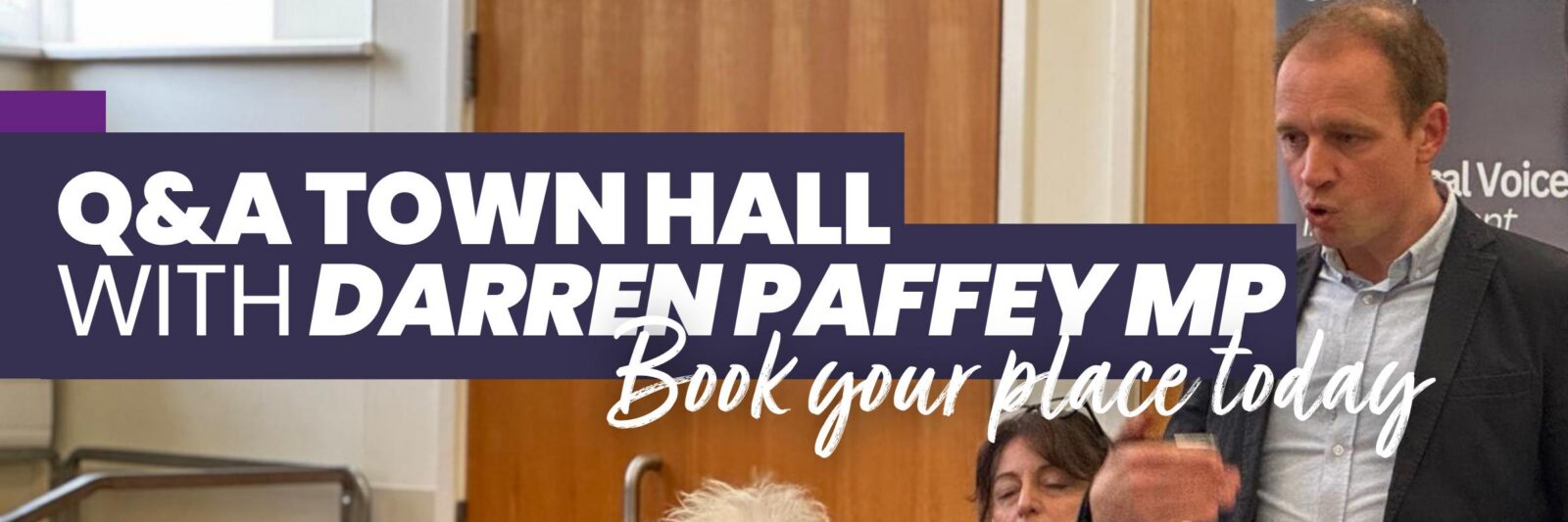 Q&A with Darren Paffey MP