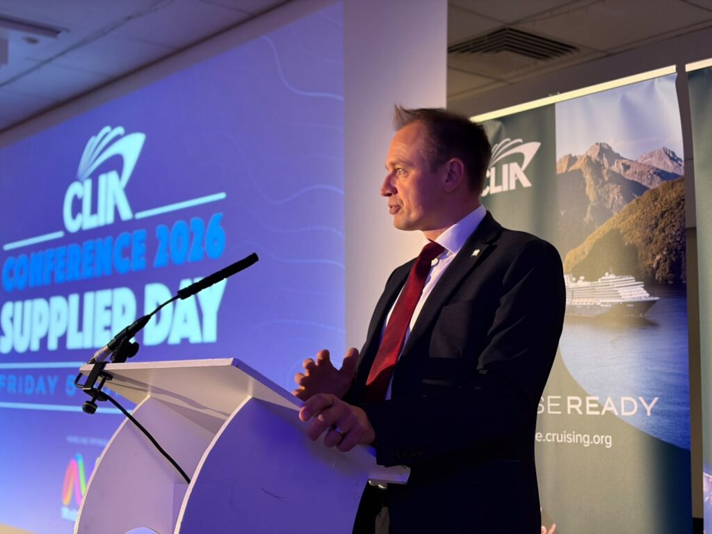 Darren speaking at recent event
