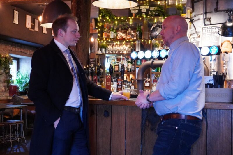 My visit to the Dancing Man pub last year